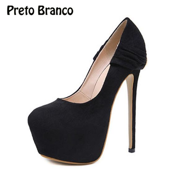 dress shoes preto branco 2021 spring high-heeled 16cm round head water platform work high heels shallow suede women's, Black
dress shoes preto branco 2021 spring high-heeled 16cm round head water platform work high heels shallow suede women's, Black