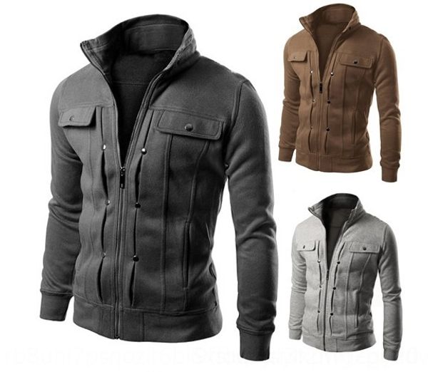 jjwxd new fit slim men's simple carg casual large size cargo new coat sweater fashion simple men's slim fit casual sweater coat la, Black
jjwxd new fit slim men's simple carg casual large size cargo new coat sweater fashion simple men's slim fit casual sweater coat la, Black