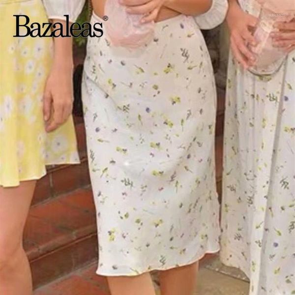 bazaleas chic white floral print women midi skirt elegant skirts womens france high waist faldas mujer moda 2020 dropshipping1, Black 
bazaleas chic white floral print women midi skirt elegant skirts womens france high waist faldas mujer moda 2020 dropshipping1, Black