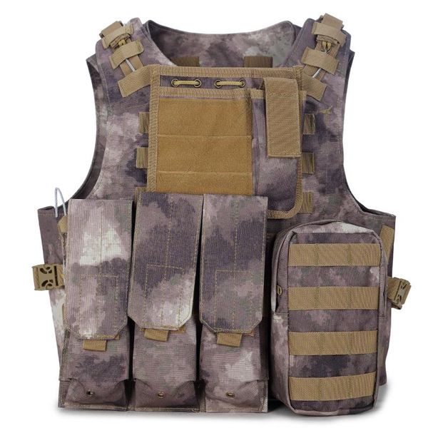 hunting jackets outdoor training paintball vest tactical body armor adjustable combat molle panel cs protective equipment, Camo;black
hunting jackets outdoor training paintball vest tactical body armor adjustable combat molle panel cs protective equipment, Camo;black