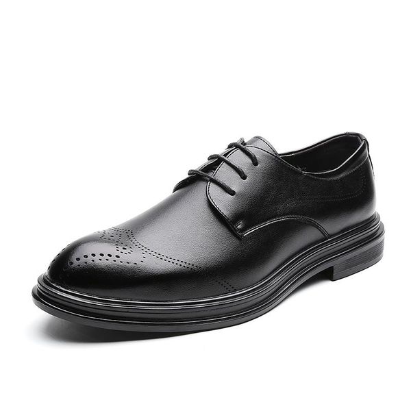 comfort casual men's italian shoe designers oxfords man carved social shoe lace ups male official derby shoes calzado de hombre, Black
comfort casual men's italian shoe designers oxfords man carved social shoe lace ups male official derby shoes calzado de hombre, Black