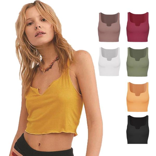 women's tanks & camis hollow out crop solid color knitted vest short sleeveless low collar, White
women's tanks & camis hollow out crop solid color knitted vest short sleeveless low collar, White