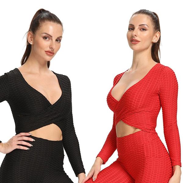 women's t-shirts fitness long sleeve crop workout sportswear jacquard tank yoga vest gym clothing running sport bra, White;red
women's t-shirts fitness long sleeve crop workout sportswear jacquard tank yoga vest gym clothing running sport bra, White;red