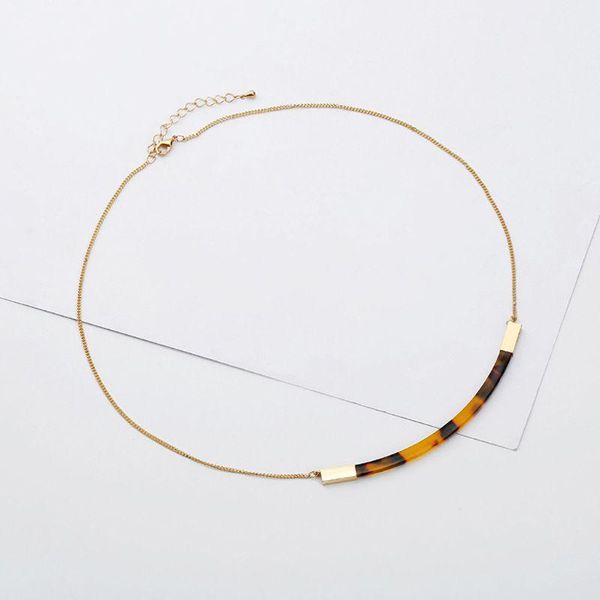 acrylic brown tortoise shell necklaces chokers mottled resin fashion jewelry, Golden;silver
acrylic brown tortoise shell necklaces chokers mottled resin fashion jewelry, Golden;silver