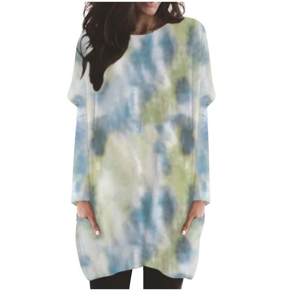 chamsgend fashion women plus size loose tie-dyeprinting pocket round neck long sleeve sudaderas para mujer, Black
chamsgend fashion women plus size loose tie-dyeprinting pocket round neck long sleeve sudaderas para mujer, Black