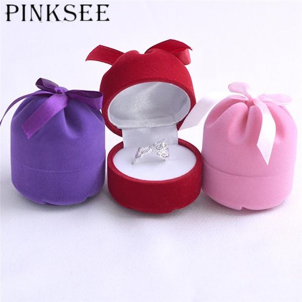pinksee cute lovely small bowknot velvet ring box necklace display packaging case gift boxes for engagement wedding, Pink;blue
pinksee cute lovely small bowknot velvet ring box necklace display packaging case gift boxes for engagement wedding, Pink;blue