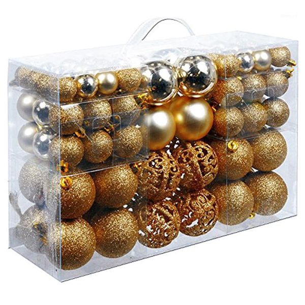 100pcs/box christmas ball box set available lightweight holiday christmas tree ornament decorations gold1
100pcs/box christmas ball box set available lightweight holiday christmas tree ornament decorations gold1