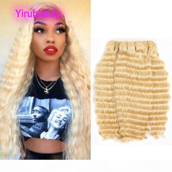 raw indian virgin hair double wefts blonde deep wave curly 613# three bundles 100% human hair extensions 10-28inch, Black
raw indian virgin hair double wefts blonde deep wave curly 613# three bundles 100% human hair extensions 10-28inch, Black