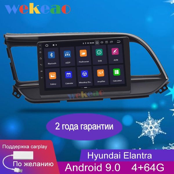 player wekeao touch screen 9'' android 9.0 car dvd multimedia for elantra radio gps navigation 2021 
player wekeao touch screen 9'' android 9.0 car dvd multimedia for elantra radio gps navigation 2021