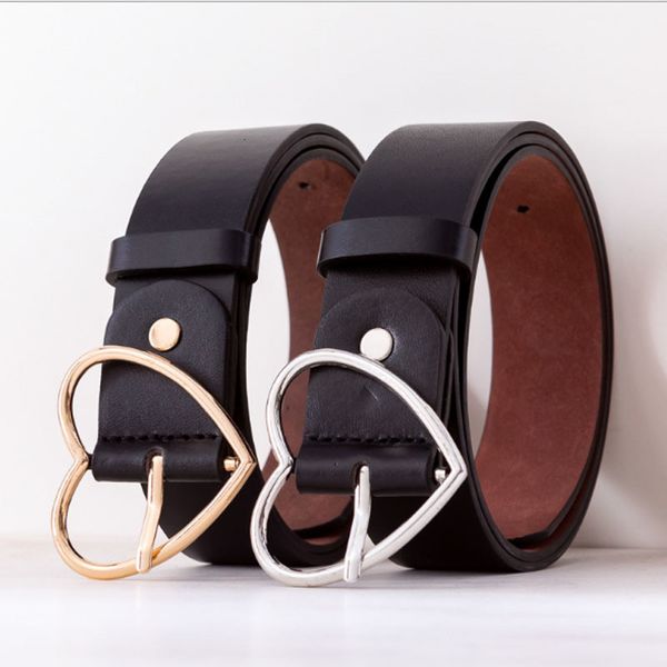 2021 new korean of the peach heart pendant ring love casual pu leather pin buckle still belt ezxe, Black;brown
2021 new korean of the peach heart pendant ring love casual pu leather pin buckle still belt ezxe, Black;brown