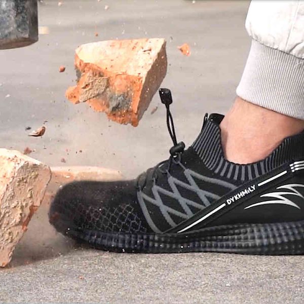 larnmern men's safety shoes work breathable lightweight steel toe construction shoe, Black
larnmern men's safety shoes work breathable lightweight steel toe construction shoe, Black