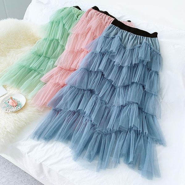 fall winter long skirts new pure mesh patchwork cake skirt sweet women skirt high waist 5 layers casual tulle fairy skirts1, Black
fall winter long skirts new pure mesh patchwork cake skirt sweet women skirt high waist 5 layers casual tulle fairy skirts1, Black