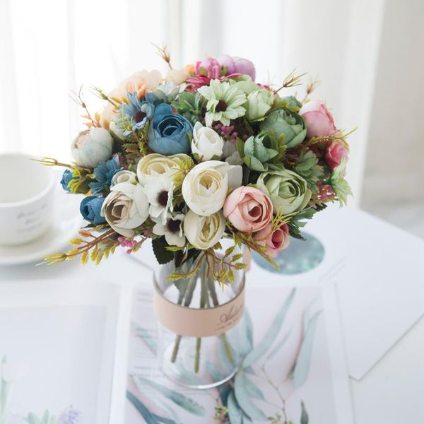 artificial flowers roses bridal bouquet vases for home decoration accessories pots wedding decorative flowers fake plants
artificial flowers roses bridal bouquet vases for home decoration accessories pots wedding decorative flowers fake plants