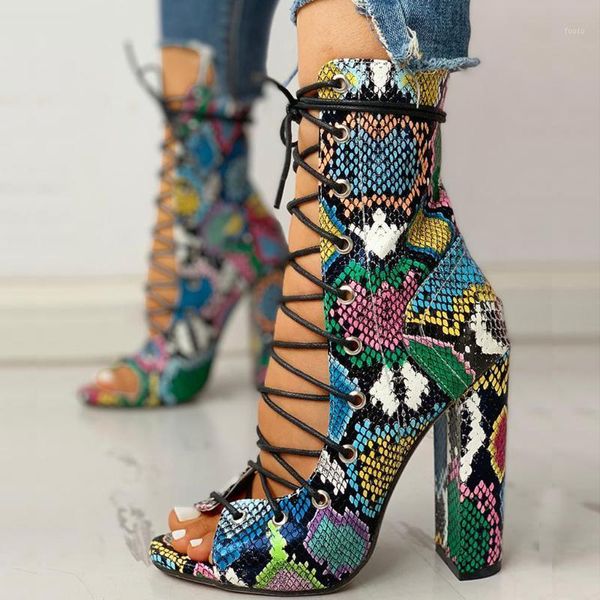 boots women's lace up multicolor snake skin high heel sandals shoes fashion leisure soft comfortable multiple styles1, Black
boots women's lace up multicolor snake skin high heel sandals shoes fashion leisure soft comfortable multiple styles1, Black