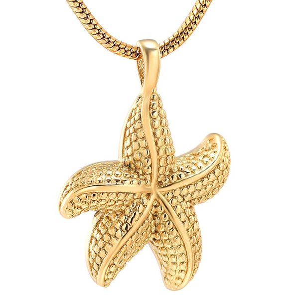ijd10039 cute sea star shape stainless steel pet cremations keepsake memorial pendant necklace for ashes urn jewelry, Silver
ijd10039 cute sea star shape stainless steel pet cremations keepsake memorial pendant necklace for ashes urn jewelry, Silver