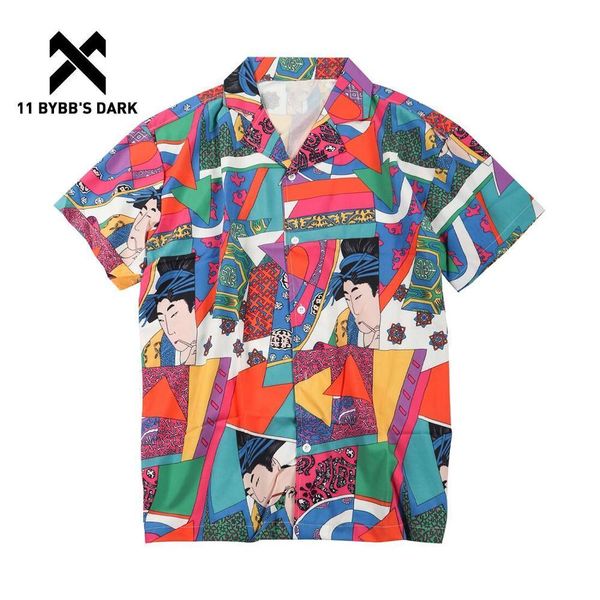 11 bybb's dark summer vintage hawaiian shirts men hip hop japanese streetwear ukiyoe casual shirt man loose short sleeve shirts lj20092, White;black
11 bybb's dark summer vintage hawaiian shirts men hip hop japanese streetwear ukiyoe casual shirt man loose short sleeve shirts lj20092, White;black