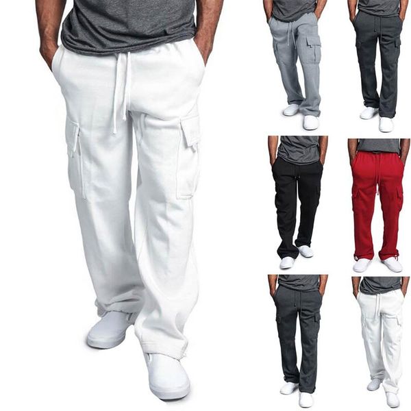 mens pants multi-pocket training sports trousers comfortable casual stitching work clothes casual pockets sports work f4, Black
mens pants multi-pocket training sports trousers comfortable casual stitching work clothes casual pockets sports work f4, Black