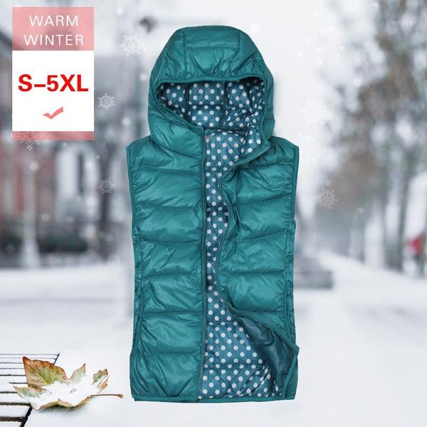 s-5xl winter women white duck down vest female hooded ultra light warm zipper sleeveless coat windproof waistcoat good quality1, Black
s-5xl winter women white duck down vest female hooded ultra light warm zipper sleeveless coat windproof waistcoat good quality1, Black