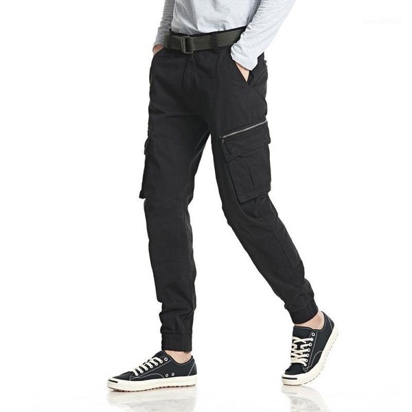 men's pants casual mens loose sports beam foot cargo solid joggers men hip hop trousers cotton outdoor overalls1, Black
men's pants casual mens loose sports beam foot cargo solid joggers men hip hop trousers cotton outdoor overalls1, Black