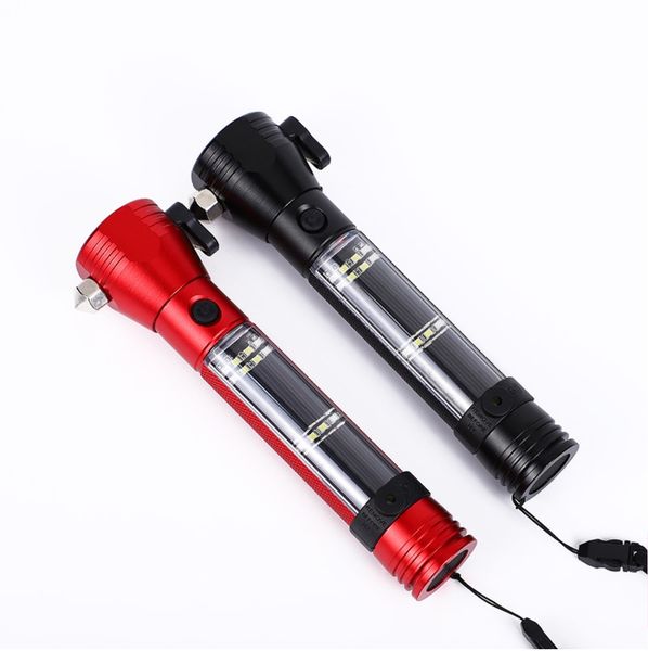 solar usb rechargeable fire-fighting multi-function strong light flashlight outdoor emergency safety hammer car warning light
solar usb rechargeable fire-fighting multi-function strong light flashlight outdoor emergency safety hammer car warning light