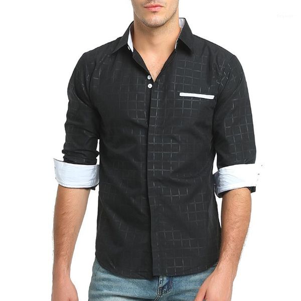 men's shirt men autumn casual formal solid slim fit long sleeve dress shirt blouse fashion formal men new1, White;black
men's shirt men autumn casual formal solid slim fit long sleeve dress shirt blouse fashion formal men new1, White;black