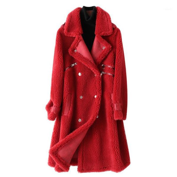2021 winter women plus size lamb fur coat fashion double breasted long jacket warm particles sheep shearing overcoat ladies h8961, Black
2021 winter women plus size lamb fur coat fashion double breasted long jacket warm particles sheep shearing overcoat ladies h8961, Black