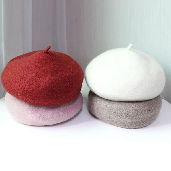 berets women's beret hat fashion solid warm wool for women candy color cashmere french artist beanie hats girls, Blue;gray
berets women's beret hat fashion solid warm wool for women candy color cashmere french artist beanie hats girls, Blue;gray