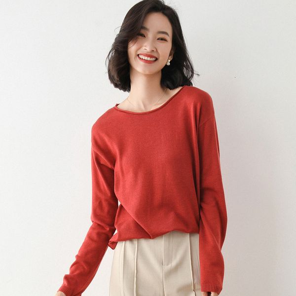 2021 new korea spring jumper women's style solid long neck ma'am from malha pullovers finer blouses desgasted female uuc0, White;black
2021 new korea spring jumper women's style solid long neck ma'am from malha pullovers finer blouses desgasted female uuc0, White;black