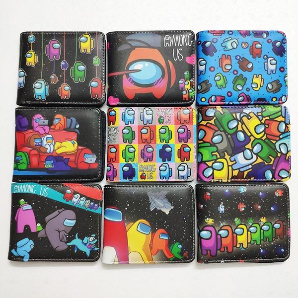 42 styles game among us wallet folded purses card slot holder wallets new cartoon anime pu leather coin purse billfold money clip
42 styles game among us wallet folded purses card slot holder wallets new cartoon anime pu leather coin purse billfold money clip