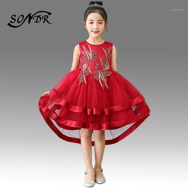 girl's dresses embroidery wedding party dress for kids ht006 bow high low length communion gowns o-neck tank vestidos de noches para ni, Red;yellow
girl's dresses embroidery wedding party dress for kids ht006 bow high low length communion gowns o-neck tank vestidos de noches para ni, Red;yellow