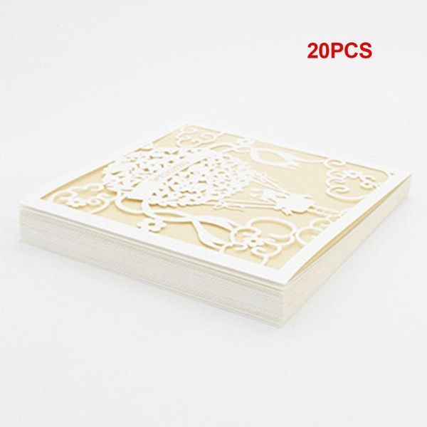 20pcs/set beautiful luxurious wedding decoration supplies hollow out lace engagement wedding party invitation cards1
20pcs/set beautiful luxurious wedding decoration supplies hollow out lace engagement wedding party invitation cards1