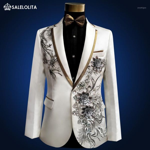 wholesale- plus size vintage medieval white embroidered with diamonds stage performance singer suit & blazer costumes s-3xl1, White;black
wholesale- plus size vintage medieval white embroidered with diamonds stage performance singer suit & blazer costumes s-3xl1, White;black
