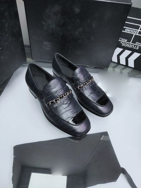 2020 genuine leather diamond check square head single shoes women's thick heel lefu shoes british style small shoes fashion, Black
2020 genuine leather diamond check square head single shoes women's thick heel lefu shoes british style small shoes fashion, Black