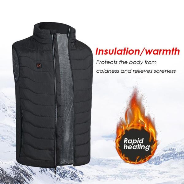 smart usb charging heating vest men's cotton collar collar warm back heating cotton vest jacket for cycling skiing coat clothing, Gray;blue
smart usb charging heating vest men's cotton collar collar warm back heating cotton vest jacket for cycling skiing coat clothing, Gray;blue