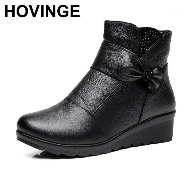 boots hovinge winter women shoes woman genuine leather flat ankle elderly plus size warm snow mother cotton shoes1, Black
boots hovinge winter women shoes woman genuine leather flat ankle elderly plus size warm snow mother cotton shoes1, Black