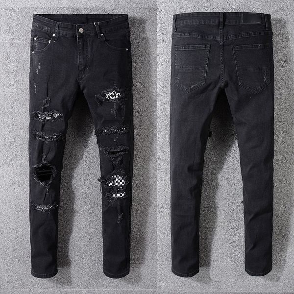 mens colored vintage biker for men slim jeans size 28 40 retro straight new brand denim pants men's designer jeans, Blue
mens colored vintage biker for men slim jeans size 28 40 retro straight new brand denim pants men's designer jeans, Blue