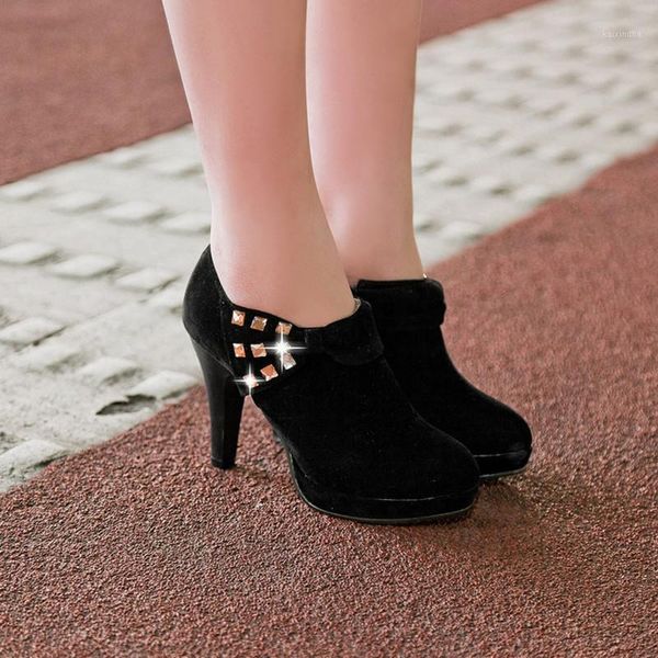 boots women ankle high heels female platform rhinestone decoration short boot casual ladies plus size 32-451, Black
boots women ankle high heels female platform rhinestone decoration short boot casual ladies plus size 32-451, Black