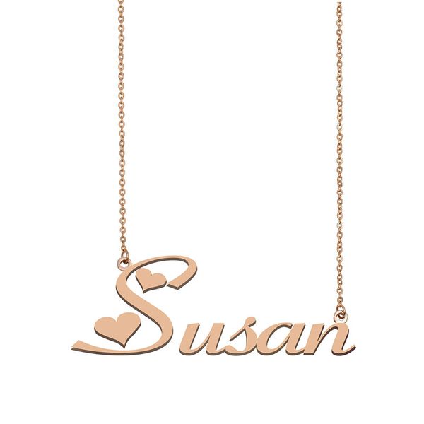 susan name necklace custom nameplate pendant for women girls birthday gift kids friends jewelry 18k gold plated stainless steel, Silver
susan name necklace custom nameplate pendant for women girls birthday gift kids friends jewelry 18k gold plated stainless steel, Silver