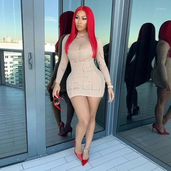 casual dresses echoine letter print sheer mesh transparent mini dress women long sleeve fall dressss party clubwear skinny bodycon vestidos1, Black;gray
casual dresses echoine letter print sheer mesh transparent mini dress women long sleeve fall dressss party clubwear skinny bodycon vestidos1, Black;gray