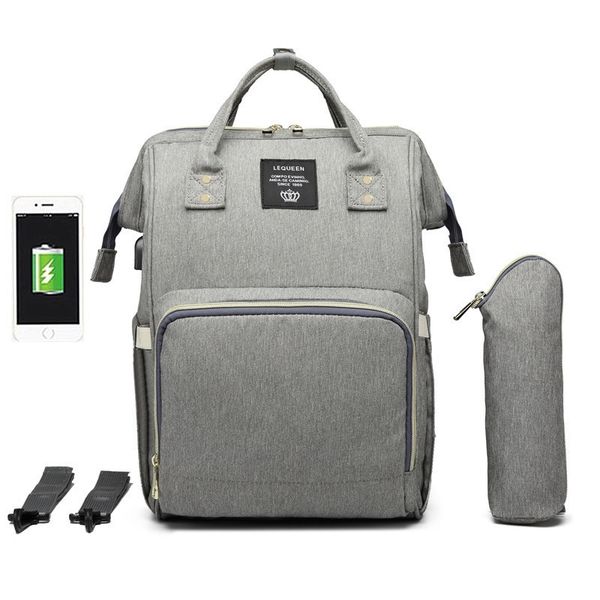 usb diaper bag baby care large capacity mom backpack mummy maternity wet bag waterproof baby pregnant bag y200107
usb diaper bag baby care large capacity mom backpack mummy maternity wet bag waterproof baby pregnant bag y200107