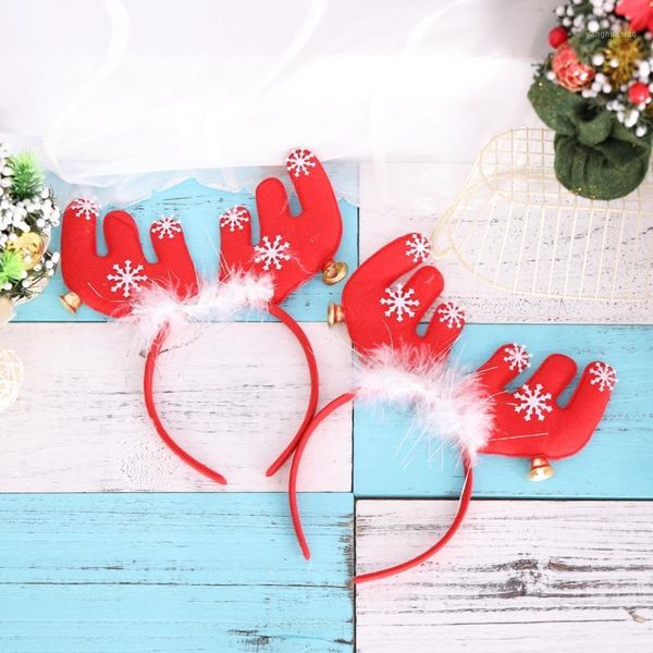 christmas decorations 4pcs/lot antlers ears with bells headband holiday makeup dress up props merry decor tool navidad1 
christmas decorations 4pcs/lot antlers ears with bells headband holiday makeup dress up props merry decor tool navidad1