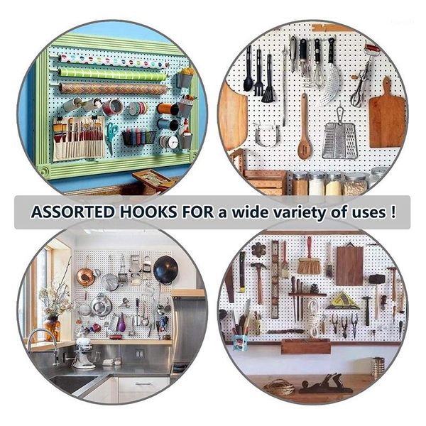 new 86 piece pegboard hooks organizer assortment with metal hooks,pegboard bins and peg locks1
new 86 piece pegboard hooks organizer assortment with metal hooks,pegboard bins and peg locks1