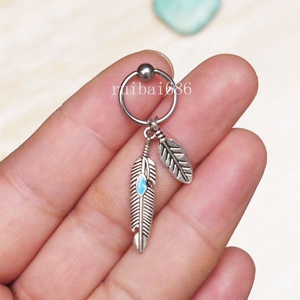 2pcs handmade leafs cbr captive bead ring cartilage hoop ear piercing jewelry t200507, Slivery;golden
2pcs handmade leafs cbr captive bead ring cartilage hoop ear piercing jewelry t200507, Slivery;golden
