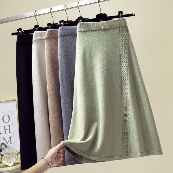 2021 new autumn female mesh and winter high middle length button long skirt y350 nk29, Black
2021 new autumn female mesh and winter high middle length button long skirt y350 nk29, Black