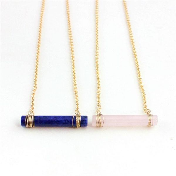pendant necklaces blue pink quartz necklace cylinder natural stone sweater long geometric charms accessories body jewelry, Silver
pendant necklaces blue pink quartz necklace cylinder natural stone sweater long geometric charms accessories body jewelry, Silver