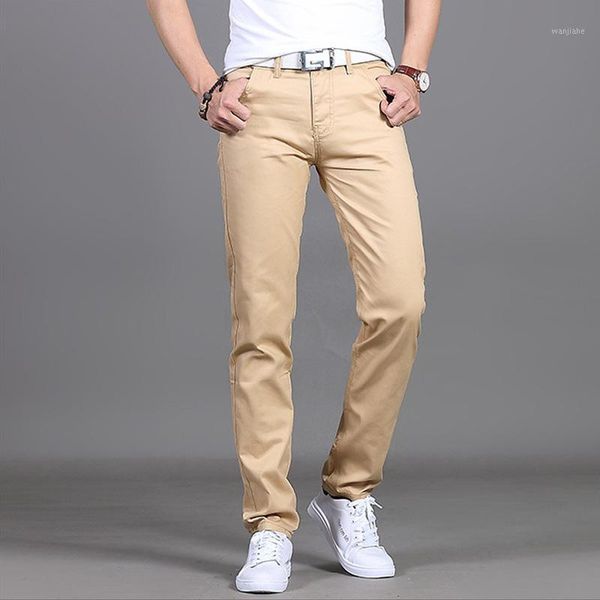 2021 spring autumn new men's mid-waist straight casual business trousers trend slim pants 8 colors suit pants1, Black
2021 spring autumn new men's mid-waist straight casual business trousers trend slim pants 8 colors suit pants1, Black