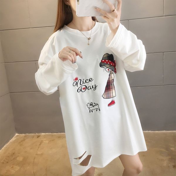 rg23k средней длины с длинным рукавом женская осень 2020 новая футболка сестра пальто толстый верхний большой размер женщин похудение и скры, Black
rg23k средней длины с длинным рукавом женская осень 2020 новая футболка сестра пальто толстый верхний большой размер женщин похудение и скры, Black