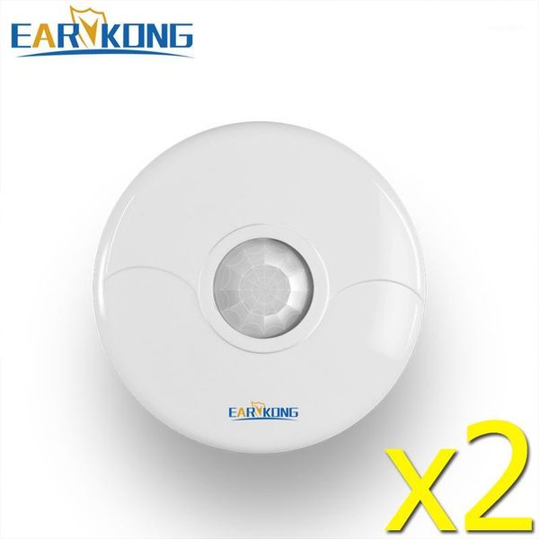 2 pieces of wireless ceiling infrared detectors 433mhz for home security wifi gsm pstn alarm system.1
2 pieces of wireless ceiling infrared detectors 433mhz for home security wifi gsm pstn alarm system.1
