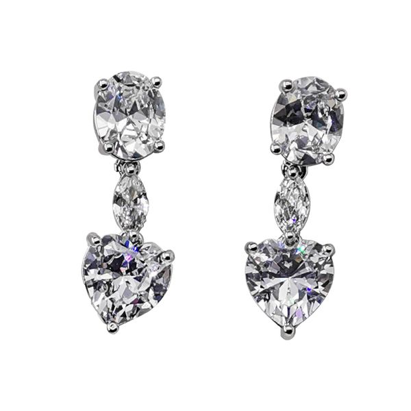 dangle & chandelier crystal diamond ear fashion earrings women's gift jewelry will never fade and will not be allergic, Silver
dangle & chandelier crystal diamond ear fashion earrings women's gift jewelry will never fade and will not be allergic, Silver