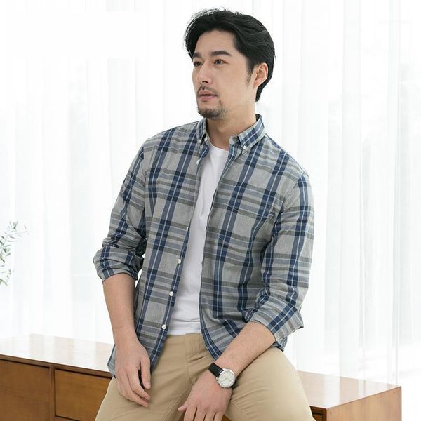 men's casual shirts arrival fashion spring long sleeve men pure cotton plaid single breasted plus size l xl 2xl 3xl 4xl 5xl 6xl1, White;black
men's casual shirts arrival fashion spring long sleeve men pure cotton plaid single breasted plus size l xl 2xl 3xl 4xl 5xl 6xl1, White;black